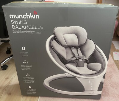   Munchkin Bluetooth-Babyschaukel   NEU & unbenutzt   OVP  