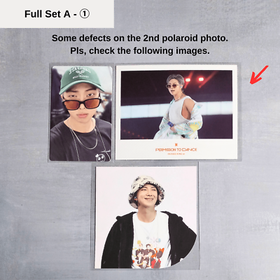 防弾少年団(BTS) - BTS PERMISSION TO DANCE US weverse ポラロイド BTS - PERMISSION TO DANCE ON STAGE in THE US DIGITAL CODE