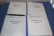 United Nations stock page 4 albums NY Geneva Vienna BlueLakeStamps Exceptional