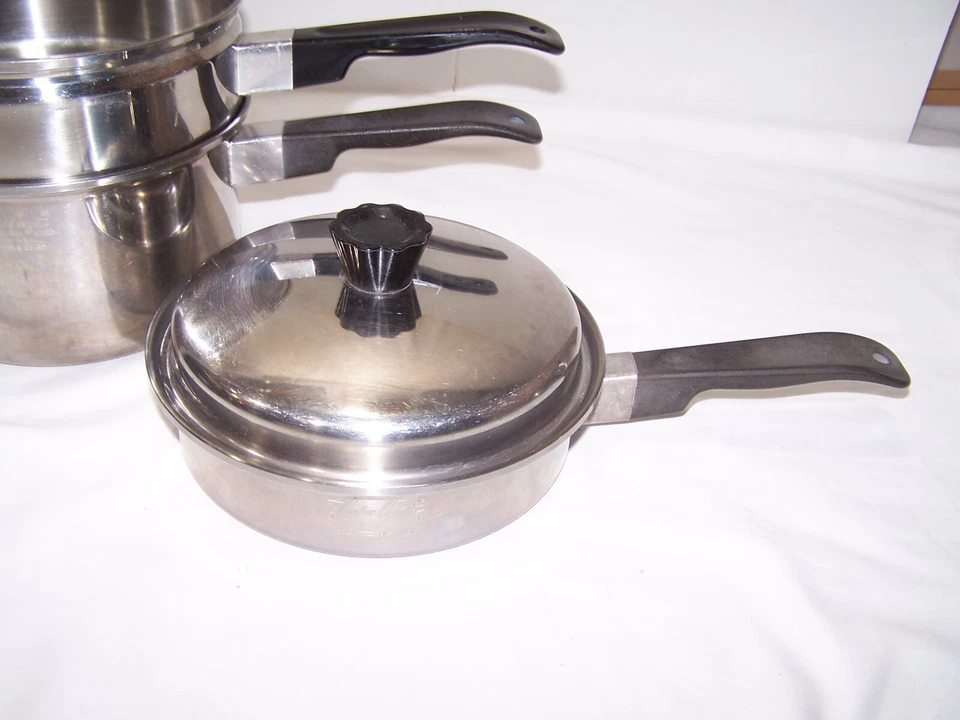 4 шт. блестящая декоративная кастрюля для соуса сковорода сковорода посуда из нержавеющей стали - Изображение 2 из 4