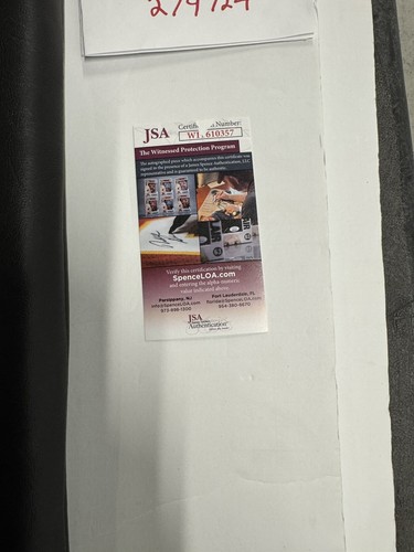 Chris Jericho signiertes Spannschloss volle Größe JSA COA AEW WWE ROH Lernbaum Y2J - Bild 5 von 5