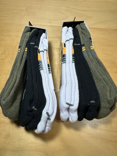 2 X Under Armour Boys' UA Phenom 3-Pack Crew Socks New Youth Sz 4.5-7 (6 pairs) - Picture 5 of 5