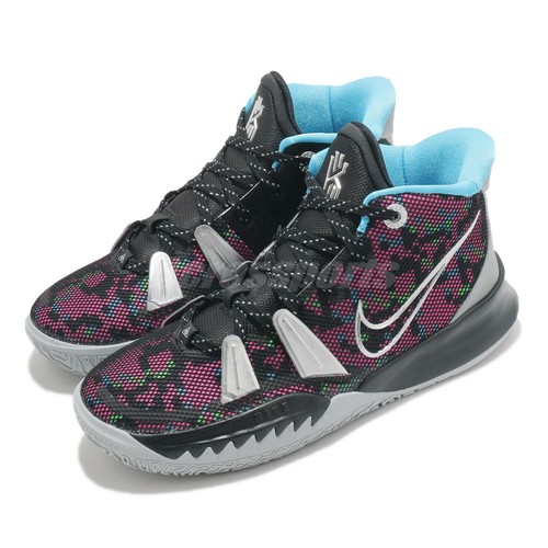 Nike Kyrie 7 GS VII Irving Black Silver Multi Kid Women Basketball  CT4080-008 | eBay