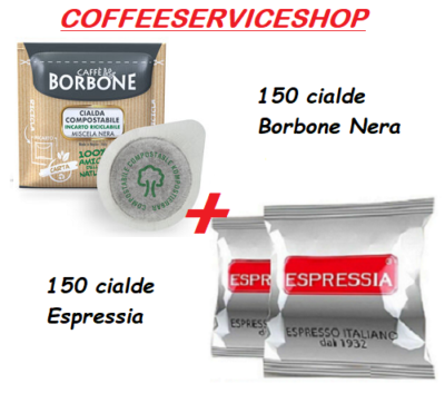 Caffe Borbone Cialde Confezione Da 150 Cialde Di Caffè Borbone Miscela Nera - Filtro Carta, Formato ESE 44 Mm, Per Macchine Da Caffè Compatibili Capsule Caffe Toraldo - Foto 7