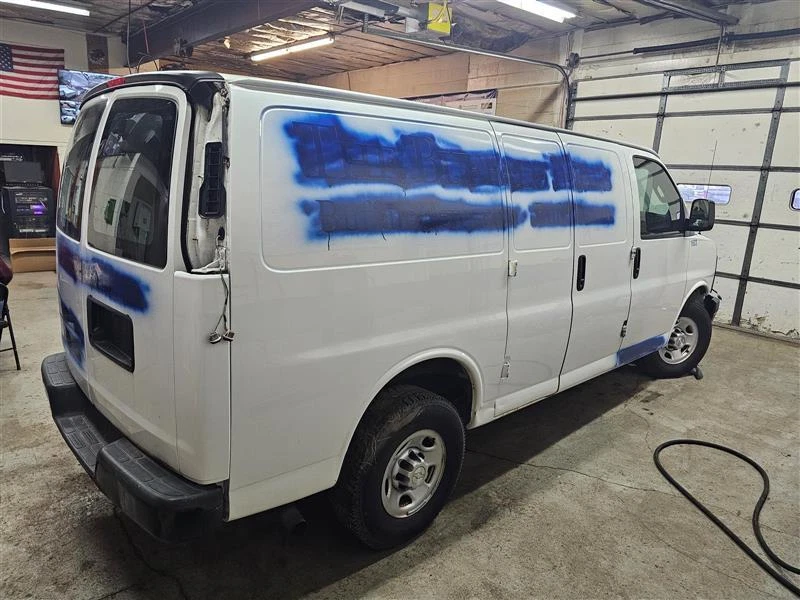 Used Right Sun Visor fits: 2016 Chevrolet Express 3500 van R. cloth w/o illumina — 第 3/4 张图片