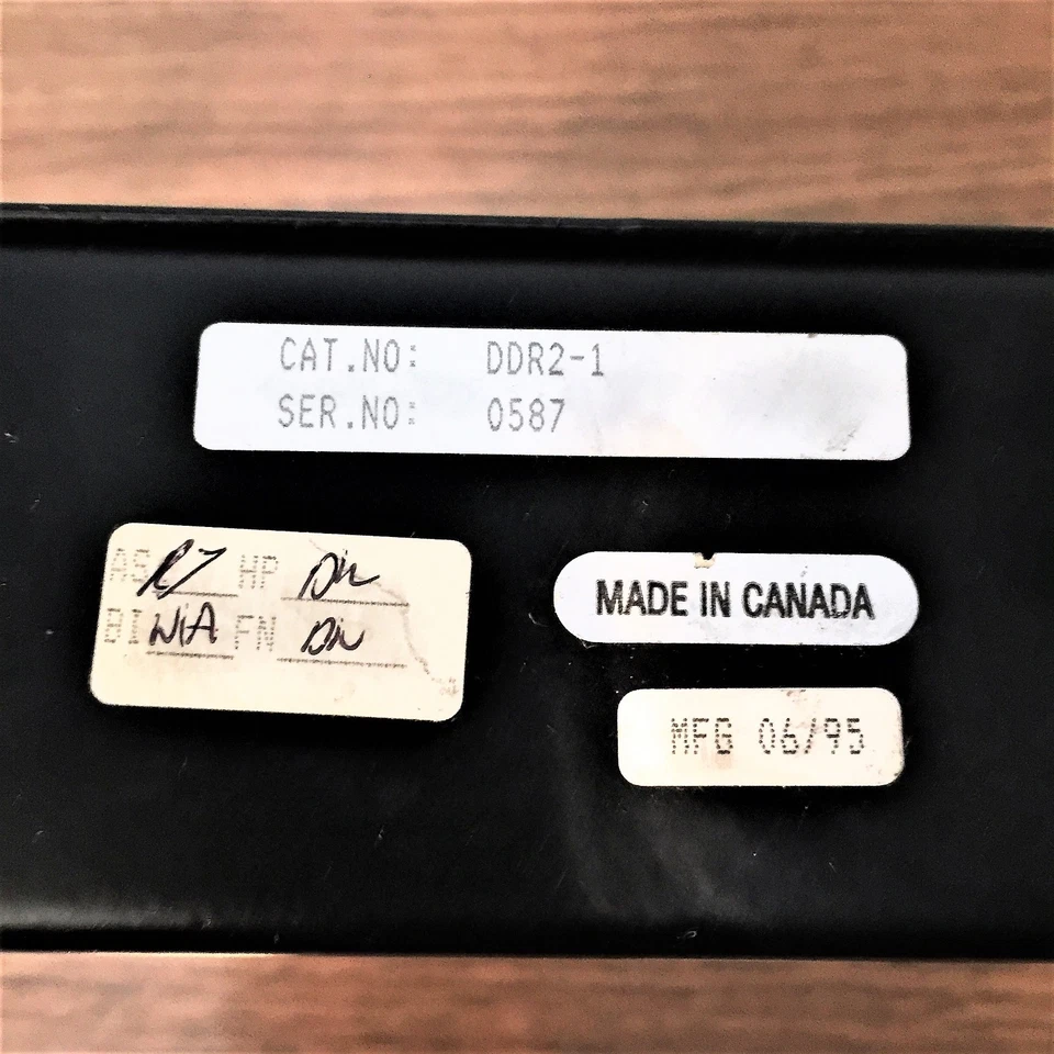 FEDERAL PIONEER DDR2-1  /  155-156B REV 1 /  120V 3PH 3W ALARM RESISTOR UNIT - Image 4 of 4