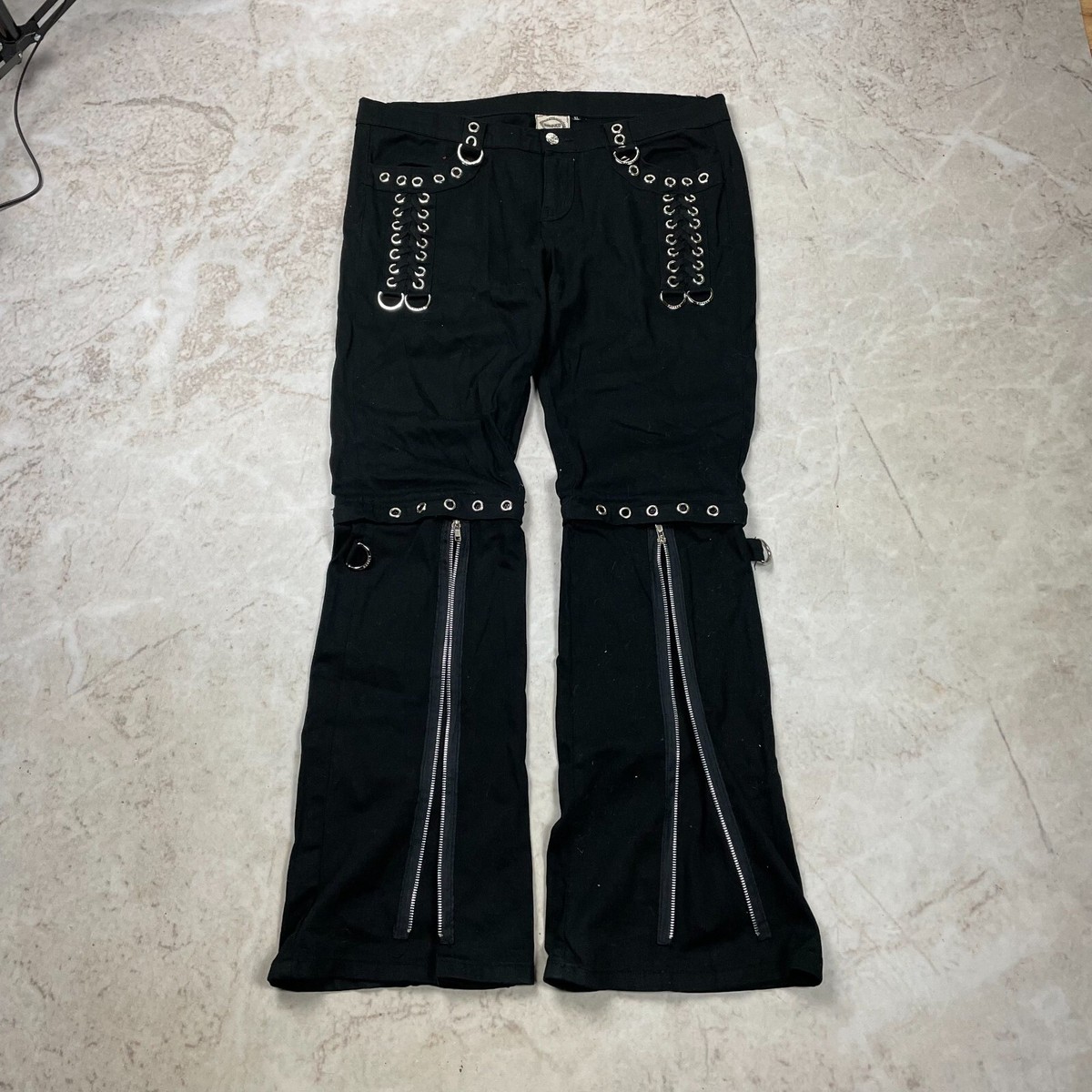 Banned Apparel Baggy Wide Crazy Cargo Bondage Y2K Opium Banned Apparel Baggy Wide Crazy Cargo Bondage Y2K Opium