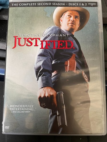 Justified: The Complete Second Season (DVD, 2012, 3-Disc Set) - Picture 3 of 11
