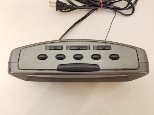 Vtg Lenoxx Sound CR-776 AM/FM Digital Alarm Clock Radio Large Green Display NICE - Picture 6 of 11