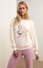 Z SUPPLY Relaxed Champagne Sweatshirt - Size S