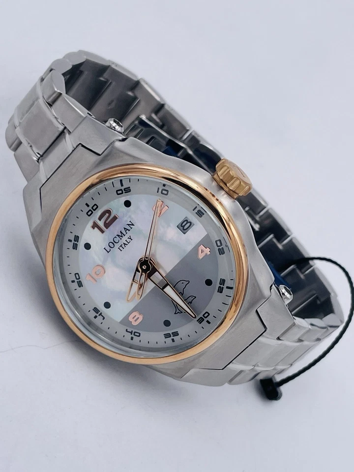 Orologio Locman Mare 558ACOW/498 39mm Wr100m Titanio/Acciaio Scontatissimo Nuovo - Immagine 4 di 4