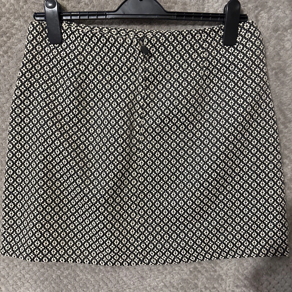 Avenue Womens Skirt Size 12 Mini Zip Up Floral - Image 2 of 4