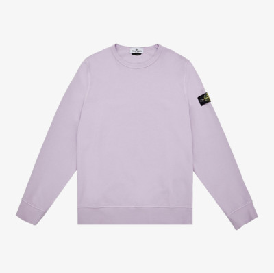 Stone Island Junior Crew Sweatshirt - Flieder