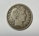 1907-D Barber Half Dollar Choice Original Fine+