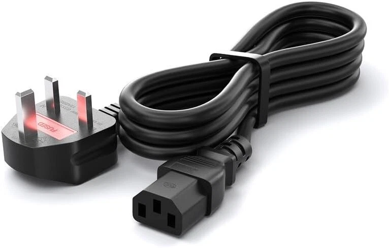 CYD 3 Prong Power Cable AC Power Cord 10ft Cable For Computer,PC,Monitor,SONY,TV - Image 2 of 4