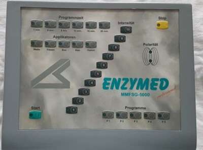 Enzymed Enzywell Professional Magnetfeldtherapie Anwendungsgerät und Zubehör