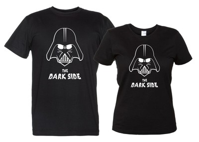 Dart Fener Maglietta Darth Vader Star Wars T-Shirt Tributo The Dark Side |  eBay