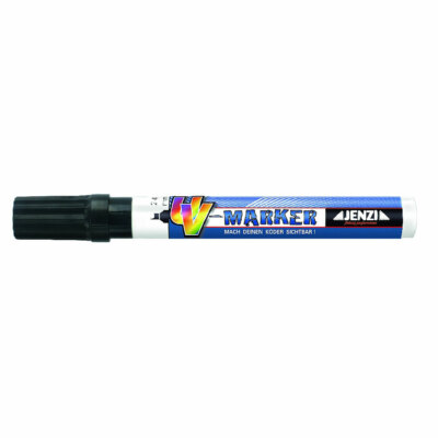 Jenzi UV Marker Stift mit unsichtbarer schwarzlicht Tinte Meeresangeln Köder