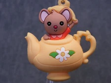 Alice in Wonderland NEW * Dormouse Clip * Blind Bag Series 61 Key Chain Monogram