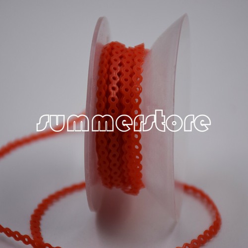 15 FT Dental Orthodontic Elastic Rubber Power Chain Braces Bands Ultra Short - Picture 39 of 53
