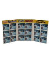 Vintage Swanson Fun Feast Cartoon Sticker Kit Scooby Doo Cartoon Network