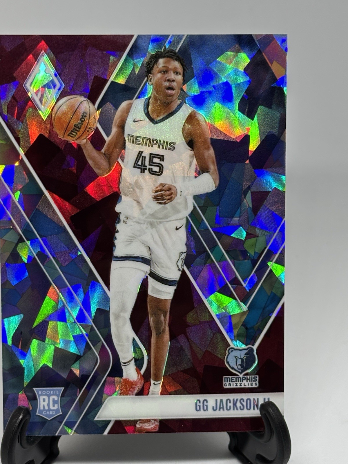 2023-24 Panini Phoenix - Rookies Maroon Ice Phoenix #266 GG Jackson /275 (RC)