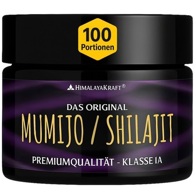 SHILAJIT MUMIJO 100% rein & original, patentiert, 30 g, in DE laborgeprüft, 1A
