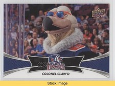 2016-17 Upper Deck AHL Team Mascots Colonel Claw'd #TM2 READ 8tn