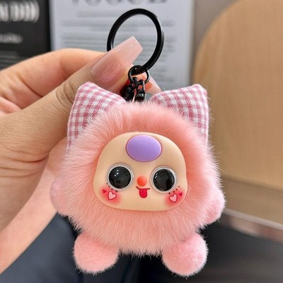 Cute Plush Doll Keychain Exquisite Soft Stuffed Pendant Bag Hanging Decoration