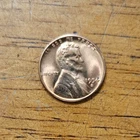1954 S Lincoln Wheat One Cent 1c Coin Red BU #AA975