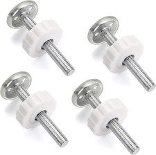 Ownmy M10 10Mm/0.39" Gate Adapters 4PCS Gate Threaded Spindle Rod Accessory Pr