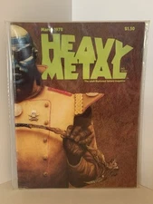Heavy Metal 12 March 1978 Corben Vess Moebius