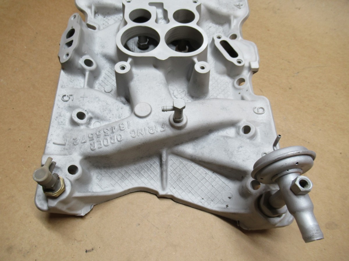 Oldsmobile Cutlass 307 V8 Factory Aluminum Intake Manifold 4 BBL