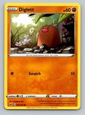 Carta Pokemon 2020 SWSH01: Set Base Spada e Scudo Diglett 92/202