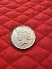 1923 peace silver dollar- low ms
