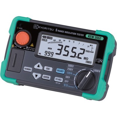 KYORITSU KEW3552 Digital insulation resistance meter (6 ranges)