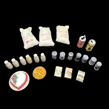 Dollhouse Miniature General Store Sundries 23 Pc