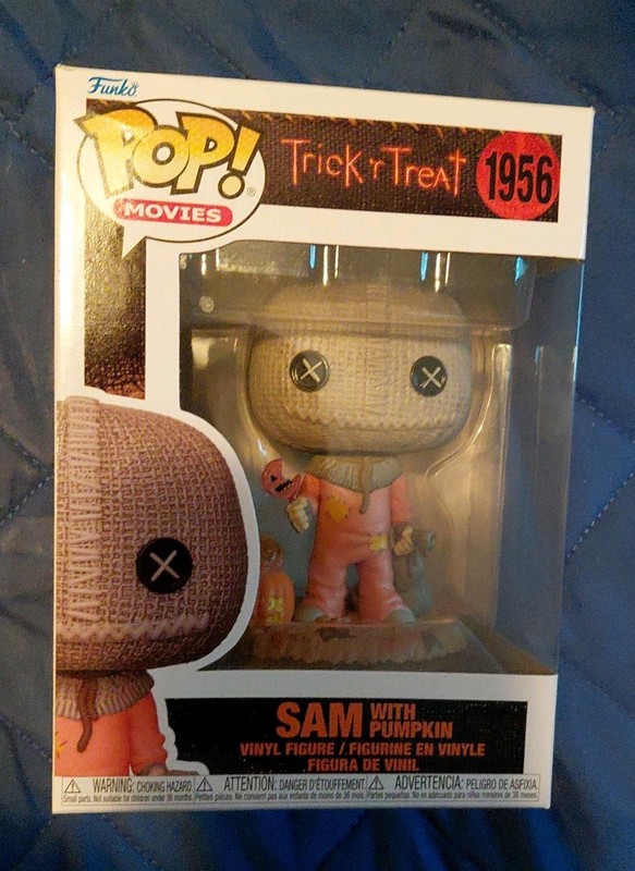 Funko POP! Horror Series 5 Vinyl Figure -SAM WITH PUMPKIN [Trick 'r Treat] #1956