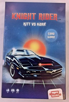 Cartamundi Shuffle Knight Rider Kitt vs Karr Kartenspiel Gesellschaftsspiel Neu