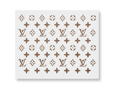 LV Pattern Stencil   LV Logo Stencil   LV Pattern Template - Monogram Canvas