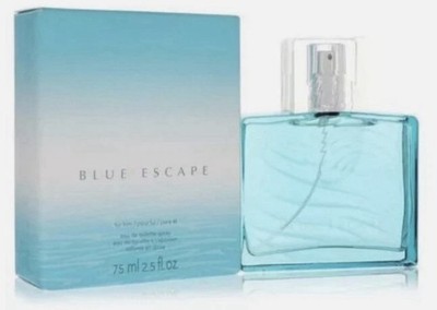 Avon BLUE ESCAPE Men's Eau De Toilette Cologne Spray 2.5 oz Rare Discontd NIB