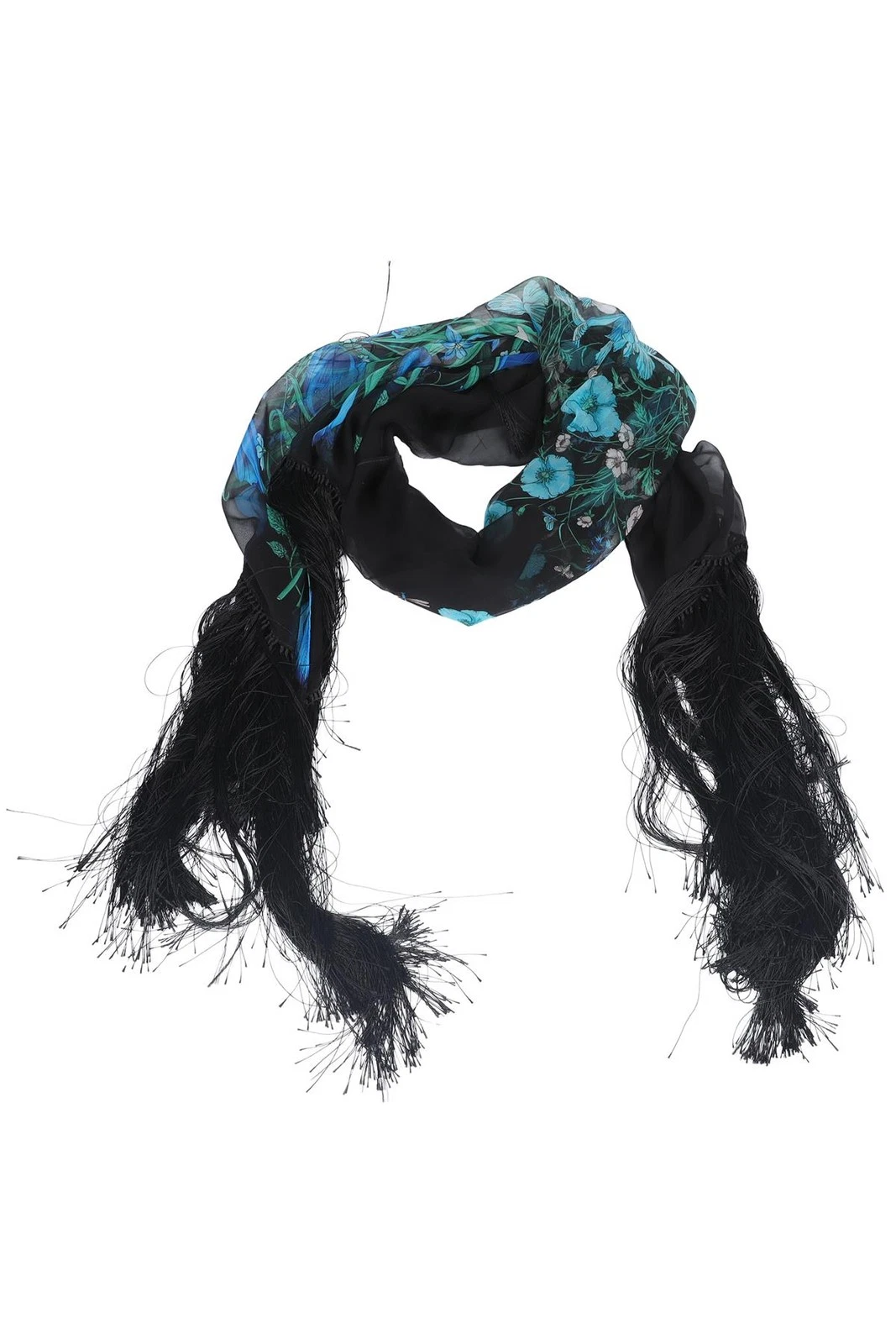 FOULARD GUCCI NOIR EN SOIE
