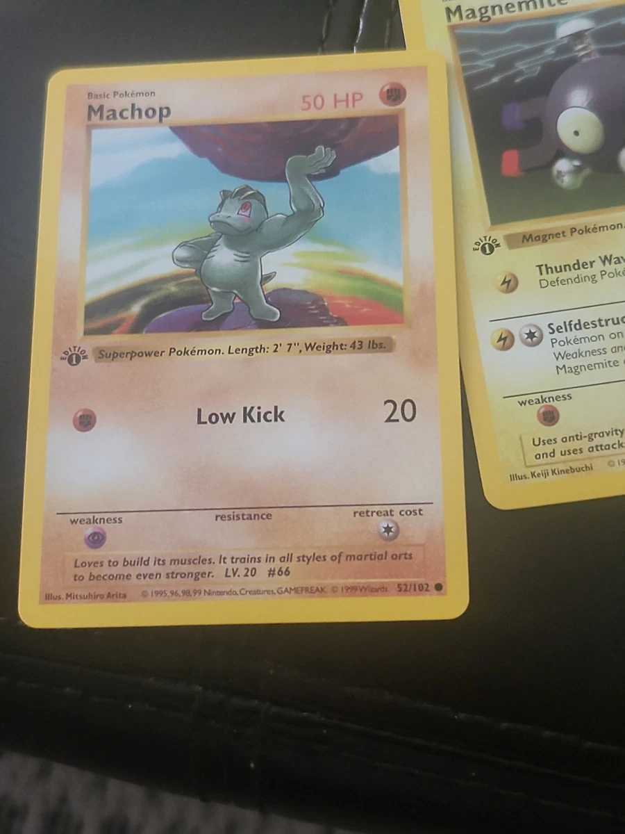 Machop Pokemon Card for sale | eBay