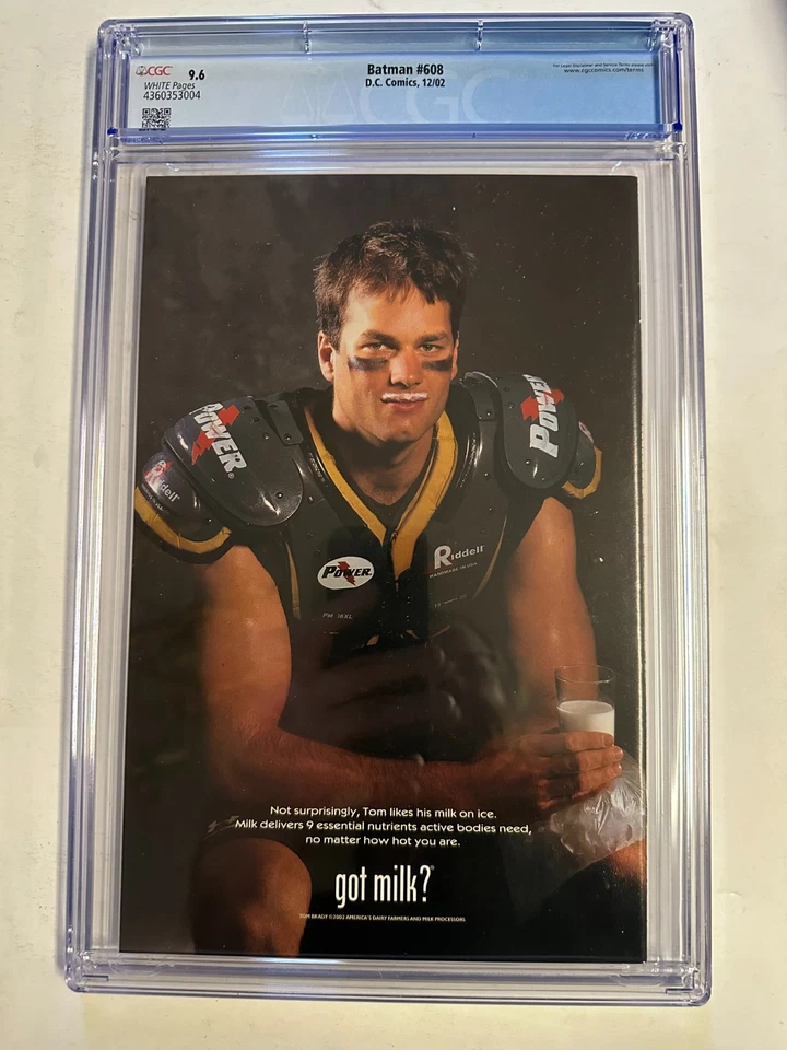 BATMAN #608 (2002) CGC 9.6 JIM LEE COVER HUSH STORYLINE - Image 2 of 2