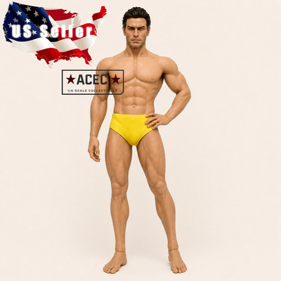 Custom Uncensored 1/6 PHICEN 12'' Muscular Seamless Male Figure Complete Set TBL