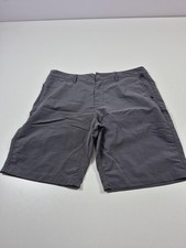 Quiksilver Amphibian Shorts Mens 34 Gray 4-Way Stretch Hybrid Casual Chino