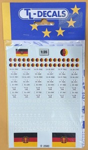 2580 - TL-Decals for Unknown Plastic Resin Models