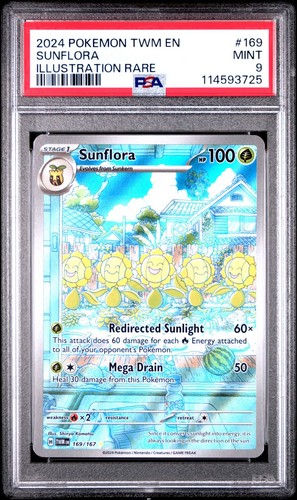 Sunflora graded PSA 9 for sale on eBay
