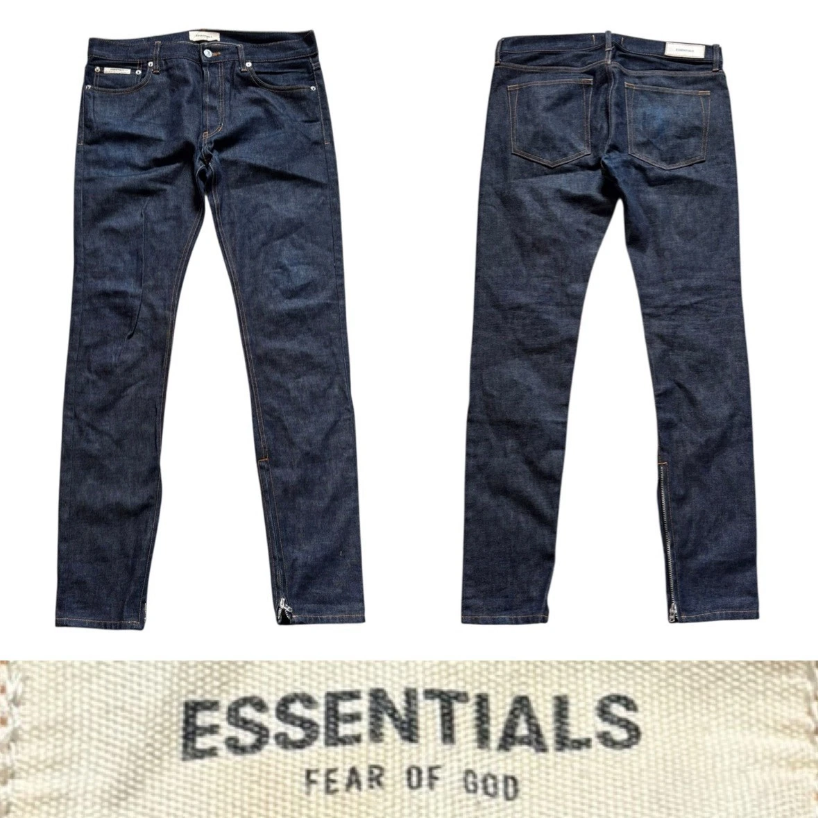 希少 Fear Of God Sixth Collection デニム 32 Fear of God Six collection Denim Jeans Men's sz 29 | eBay