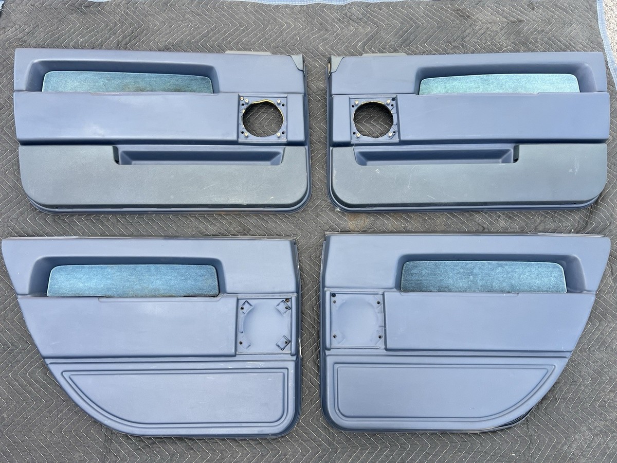 1984-1989 Volvo 740 760 Sedan Door Card Full Set RH LH Front Rear